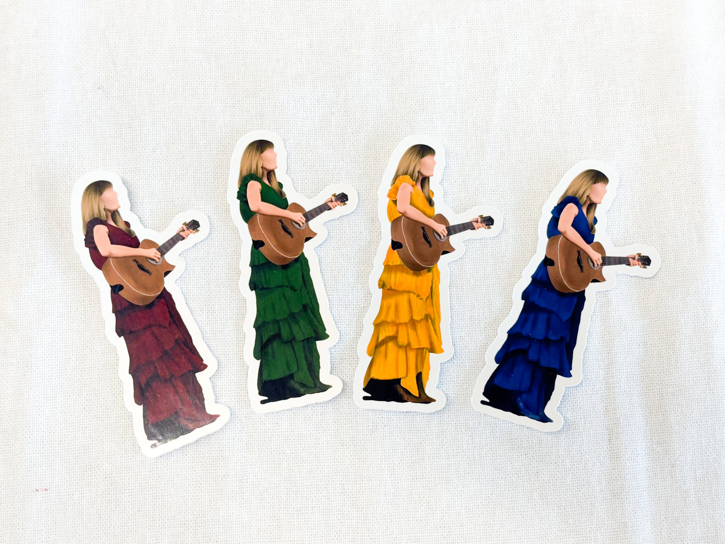 Surprise Song Dress Stickers