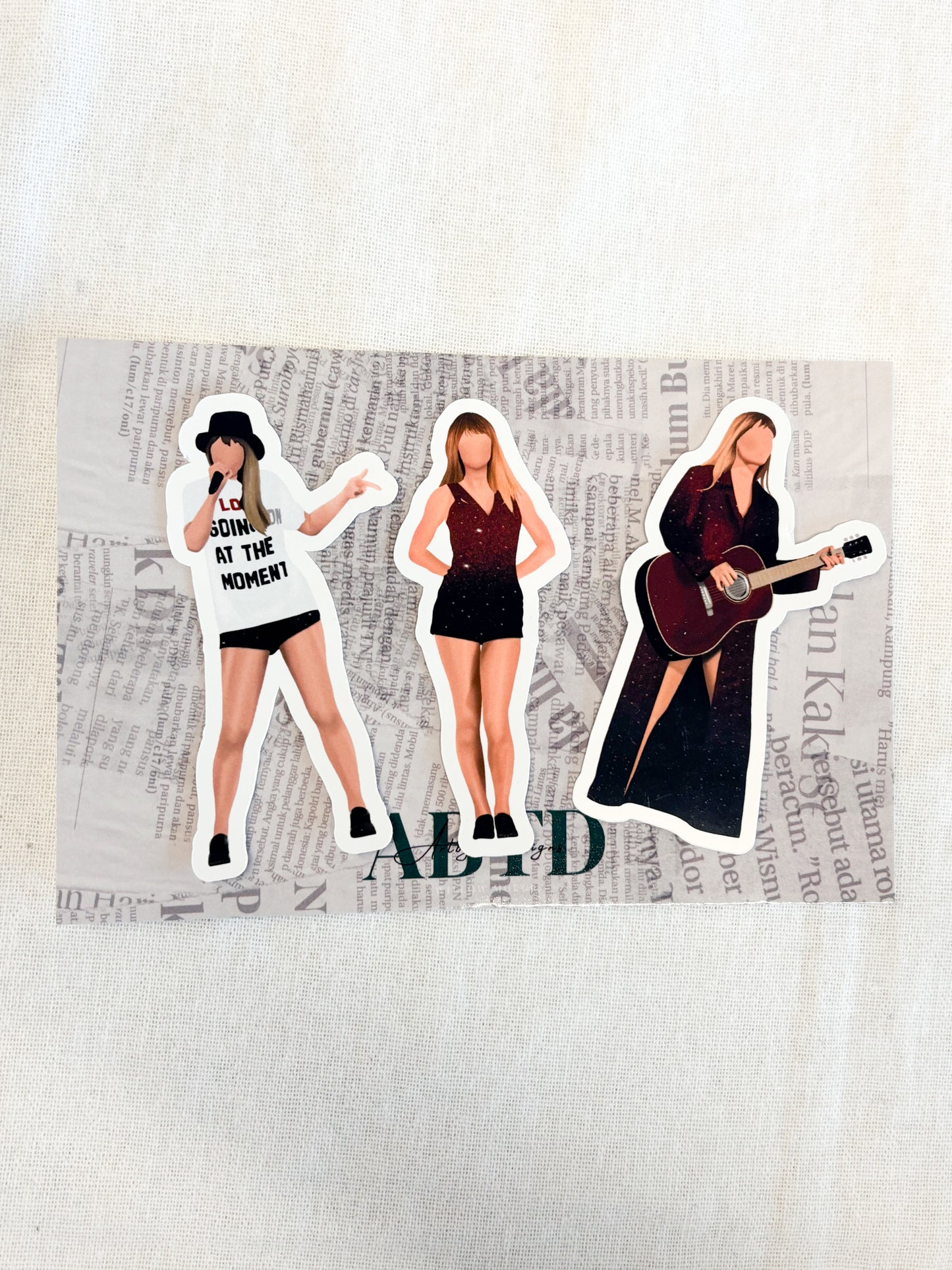 Red Outfit Stickers