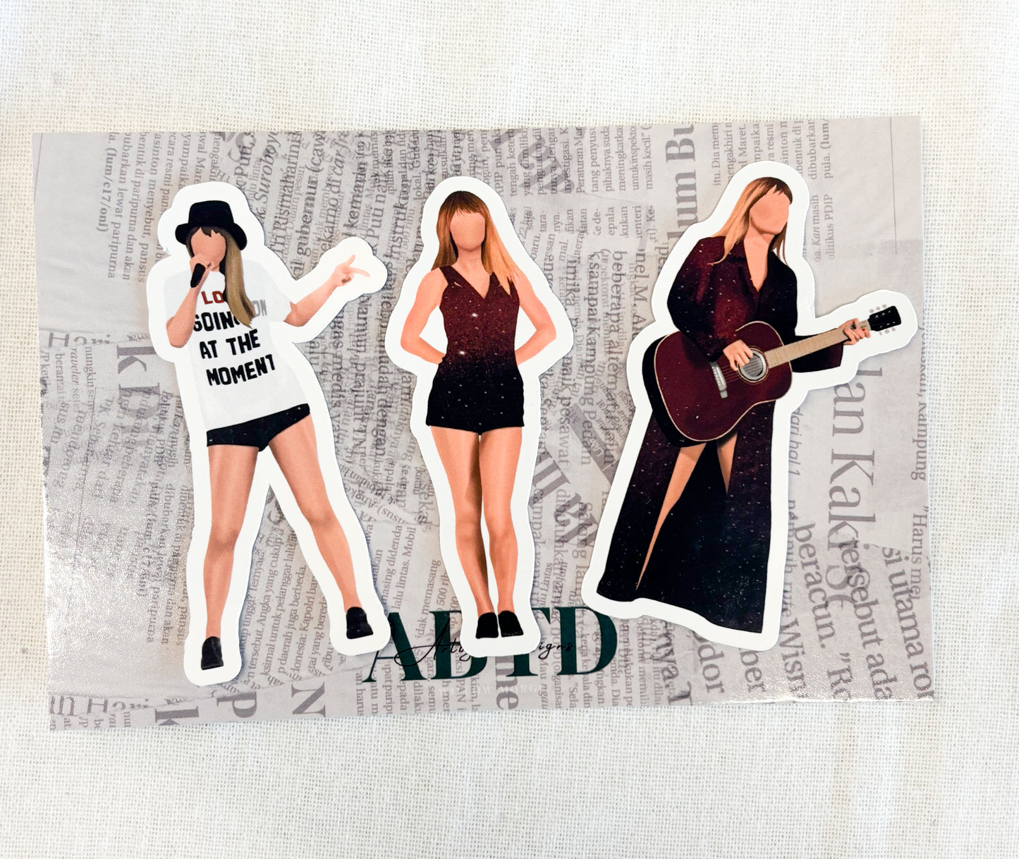 Red Outfit Stickers