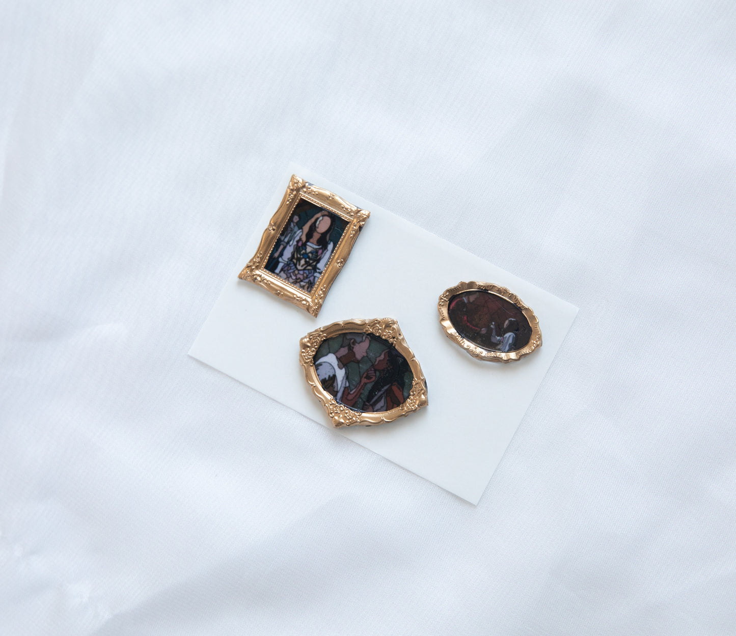 Songbirds & Snakes Framed Wax Seal Stickers & Magnets