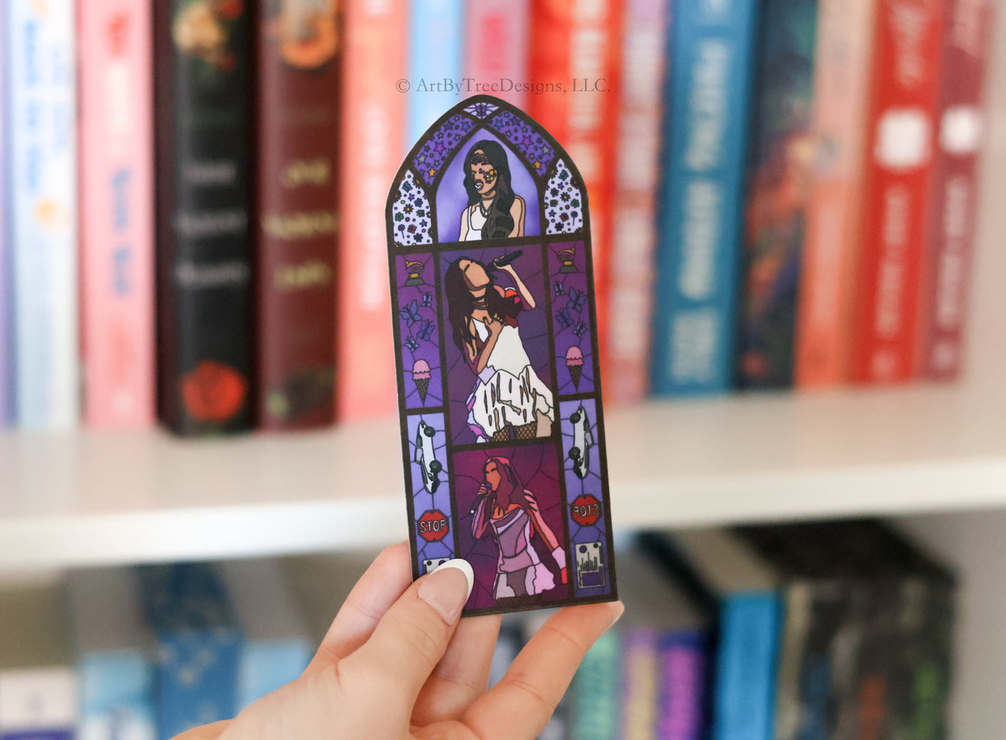 Sour Stained Glass Bookmark