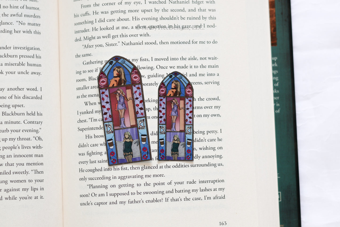 Short & Sweet Stained Glass Sticker