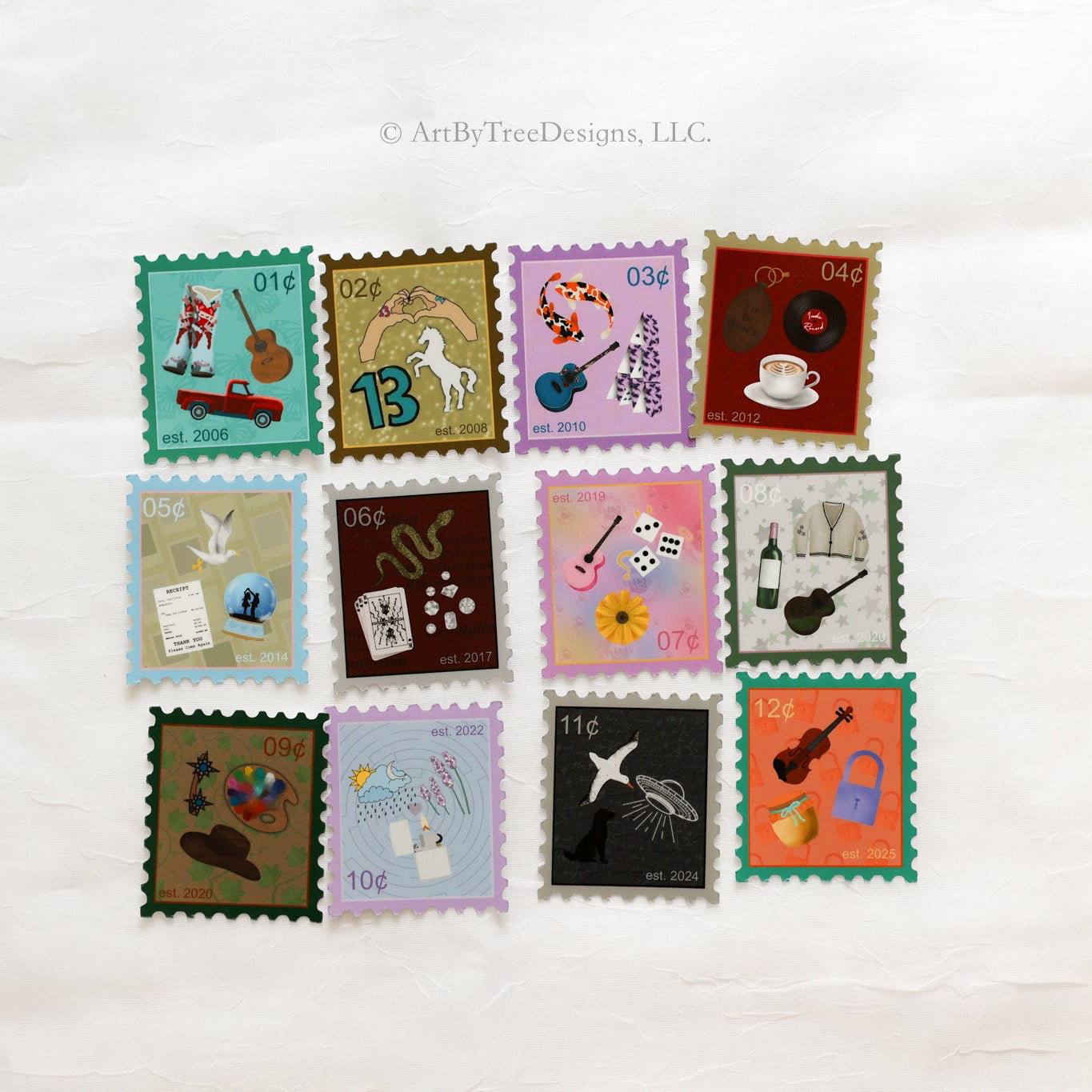 Eras Stamps Stickers Version 2