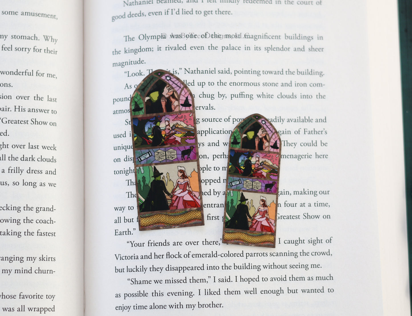 Wicked Stained Glass Sticker