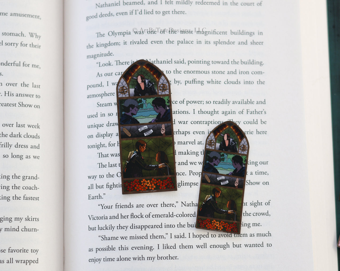 THG Stained Glass Sticker