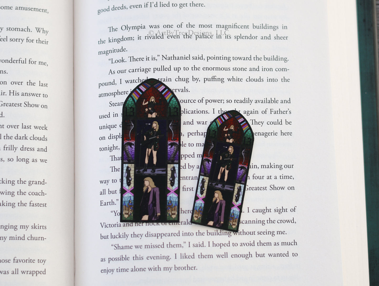 Rep Tour Stained Glass Sticker