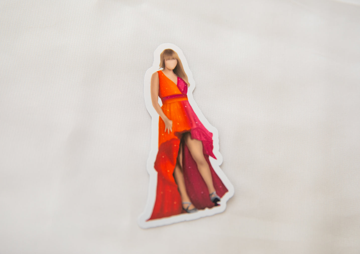Sunrise Blvd Surprise Song Dress Sticker