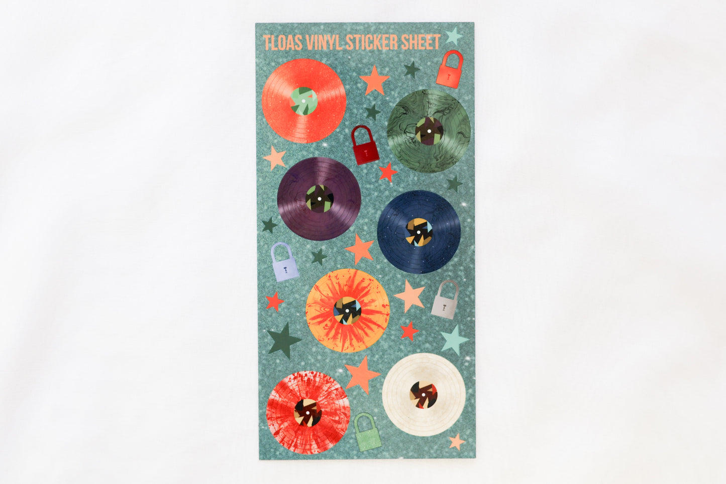 Showgirl Vinyl Variant Sticker Sheet