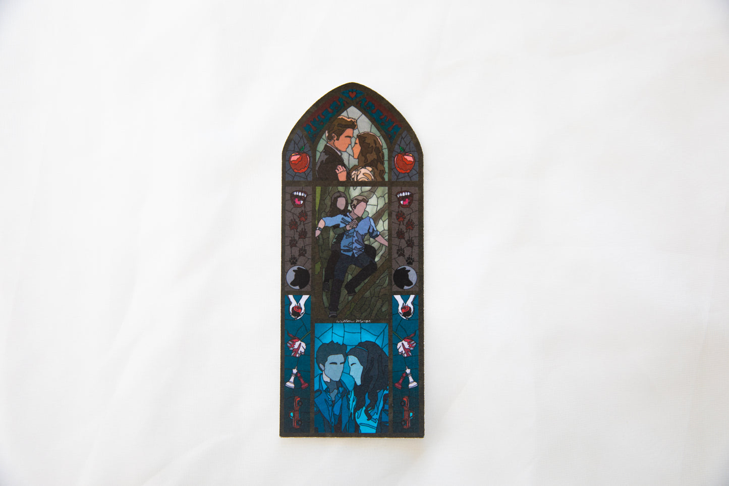 Twilight Stained Glass Bookmark