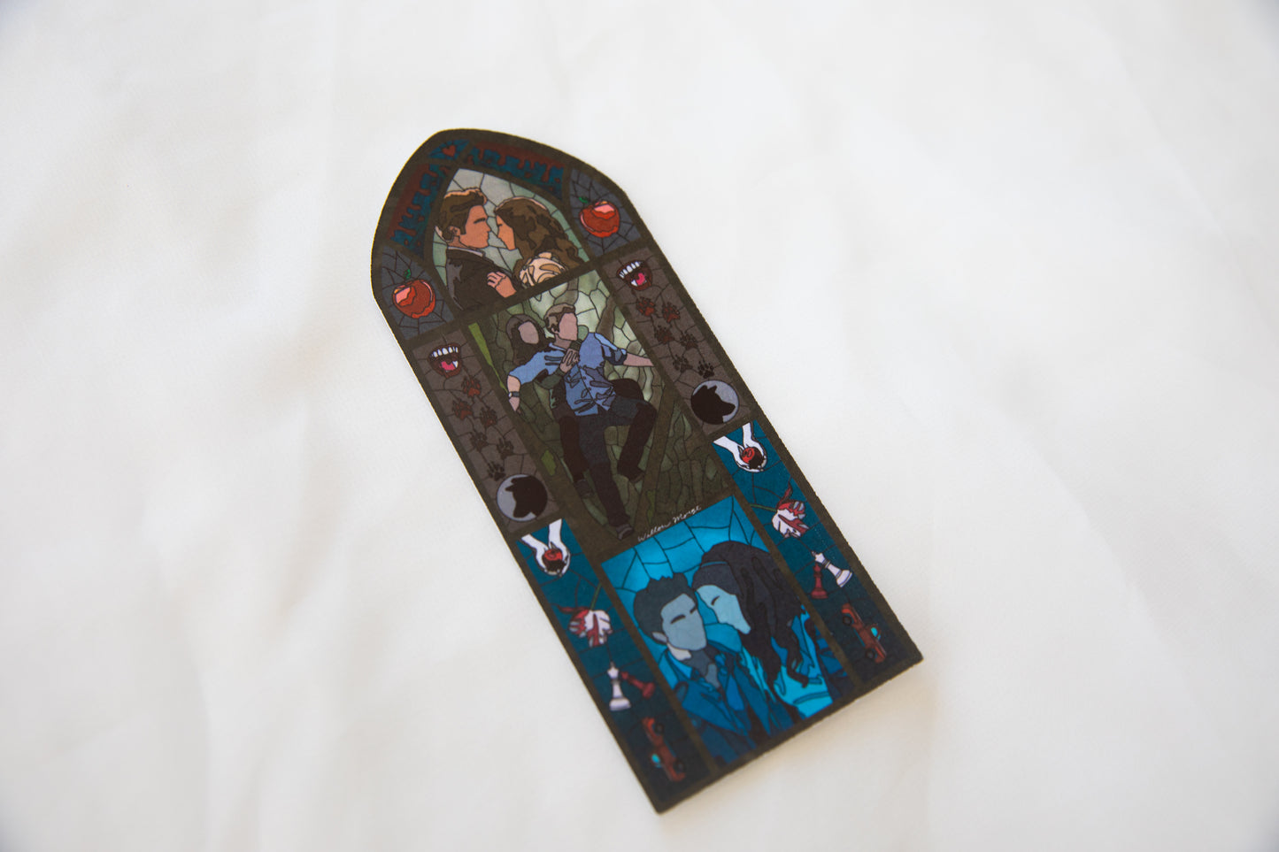 Twilight Stained Glass Bookmark