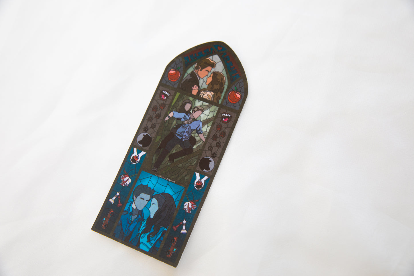 Twilight Stained Glass Bookmark