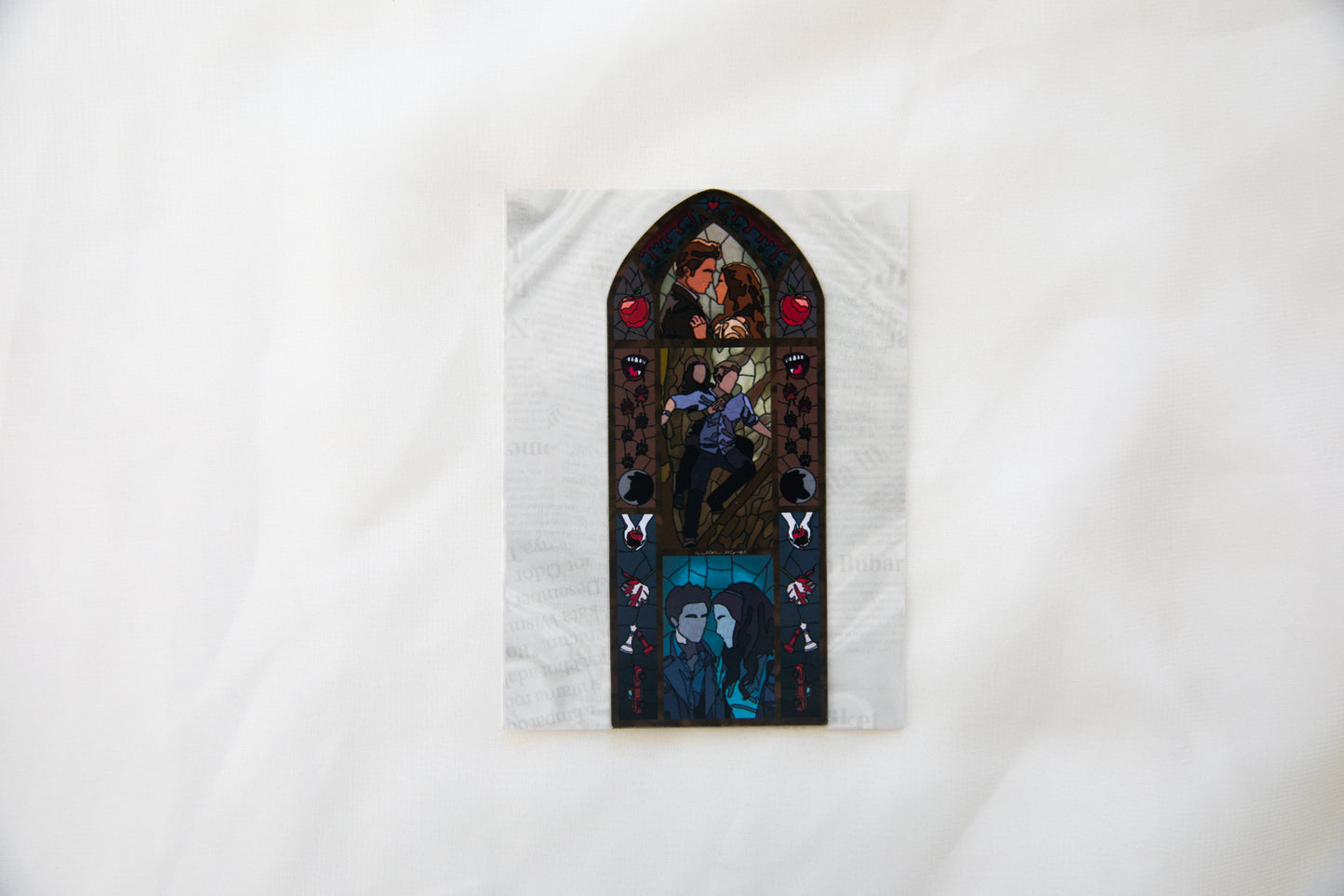 Twilight Stained Glass Magnet