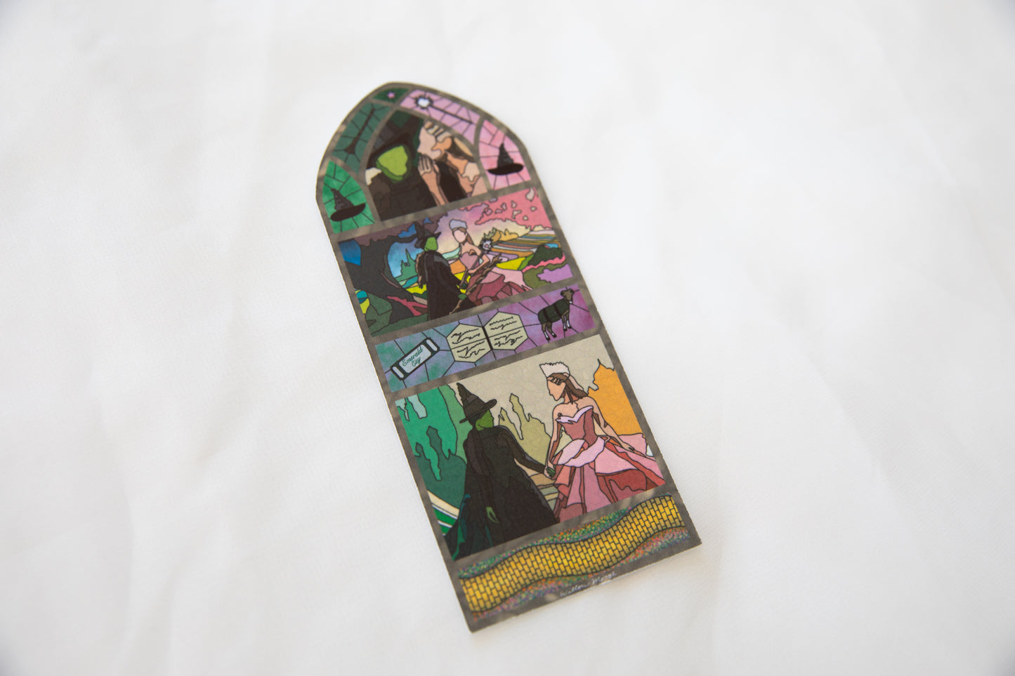 Wicked Stained Glass Bookmark