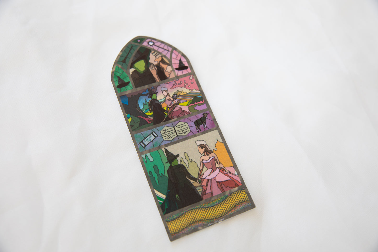 Wicked Stained Glass Bookmark