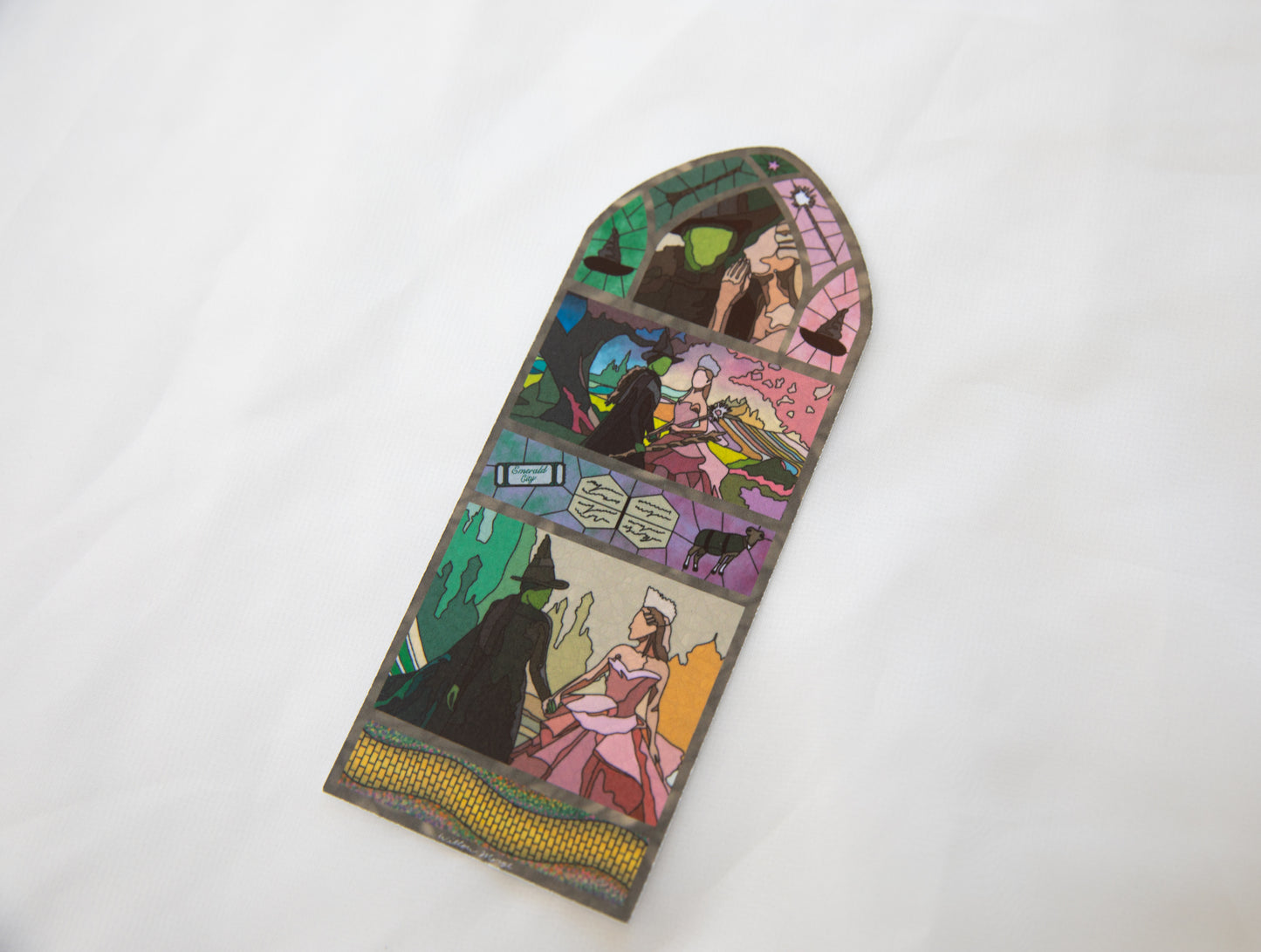 Wicked Stained Glass Bookmark