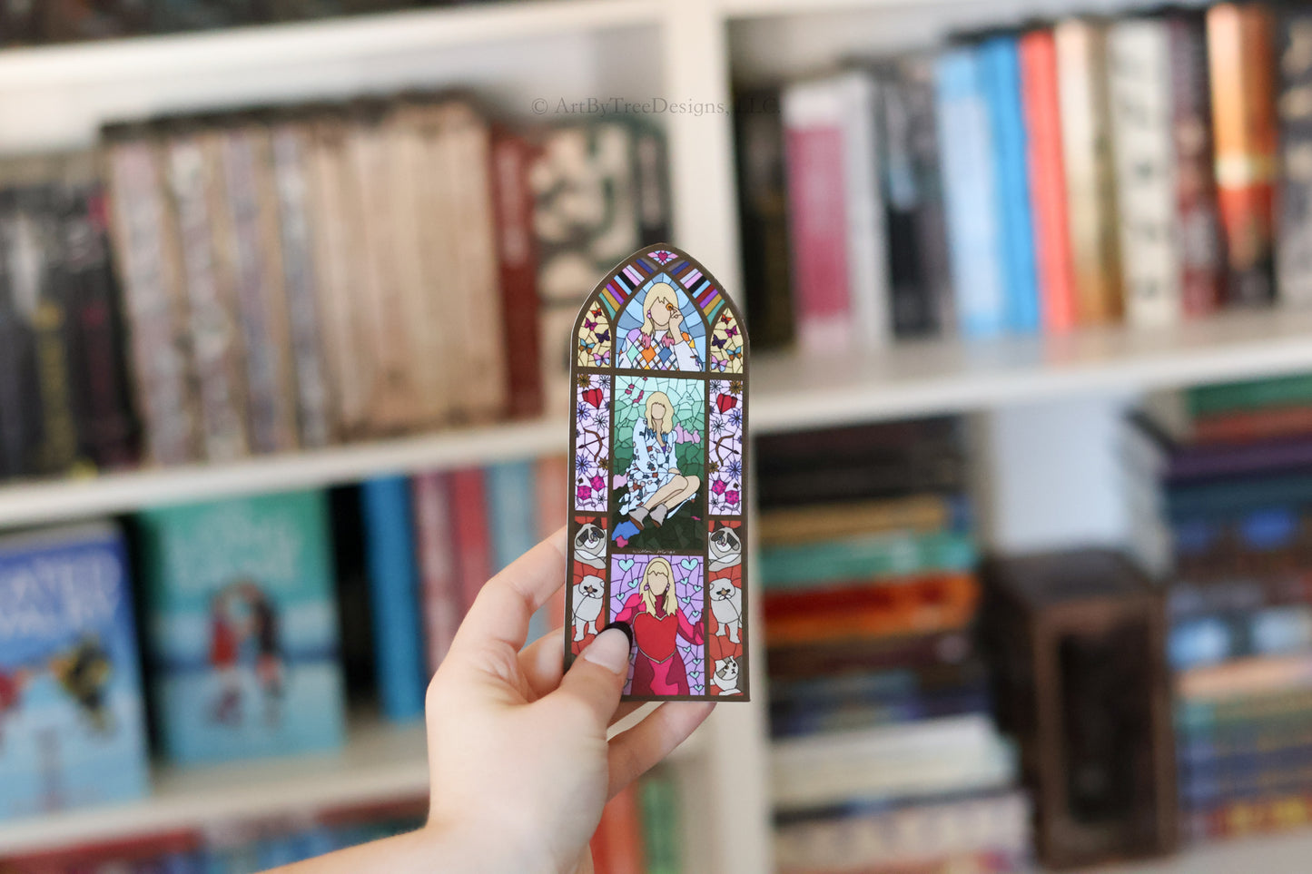 Lover Stained Glass Bookmark