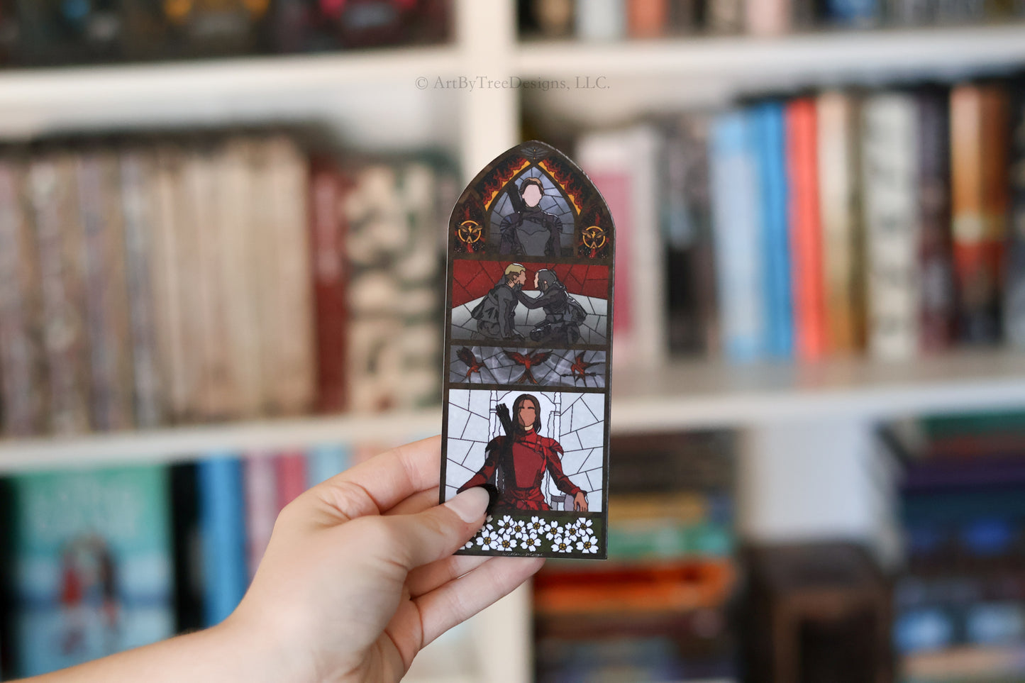 Mockingjay Stained Glass Bookmark