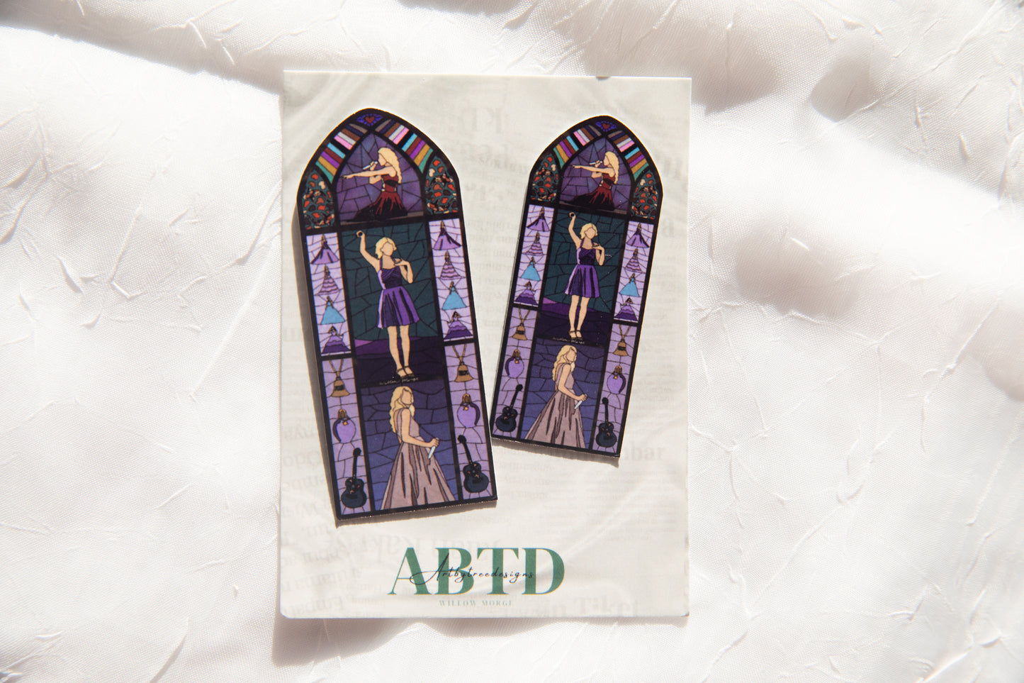 Speak Now Stained Glass Sticker