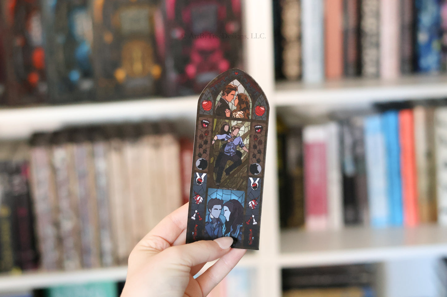 Twilight Stained Glass Bookmark