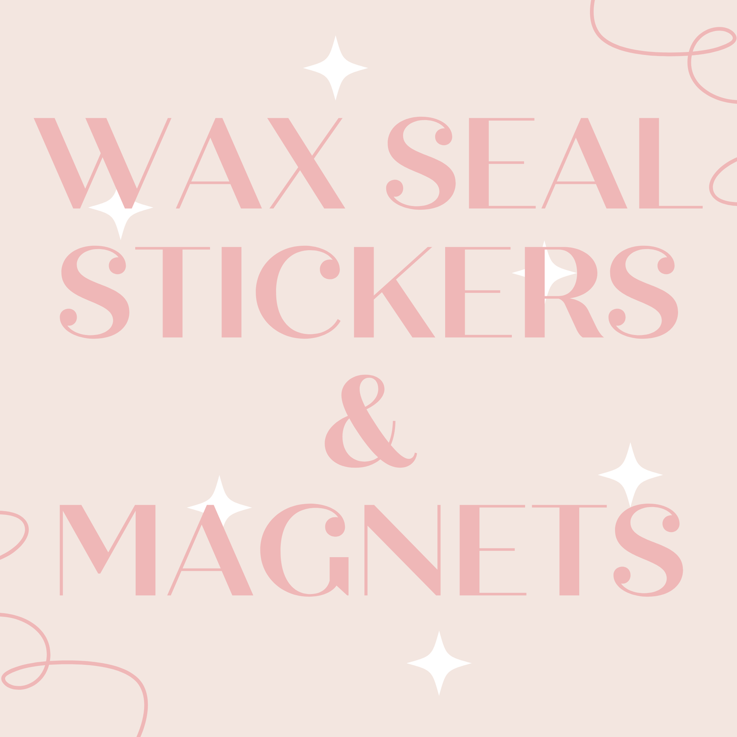 Wax Seal Stickers & Magnets