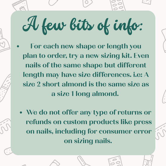 Sizing Kit For Press On Nails
