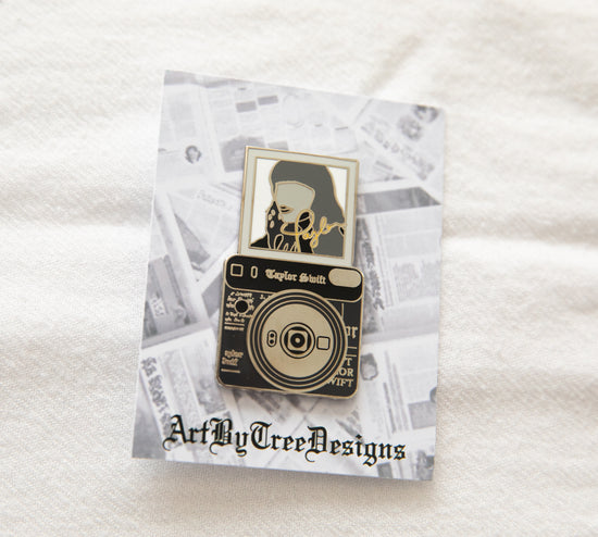 Big Reputation Camera Enamel Pin