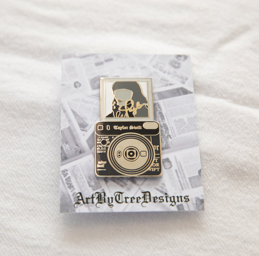 Big Reputation Camera Enamel Pin PREORDER