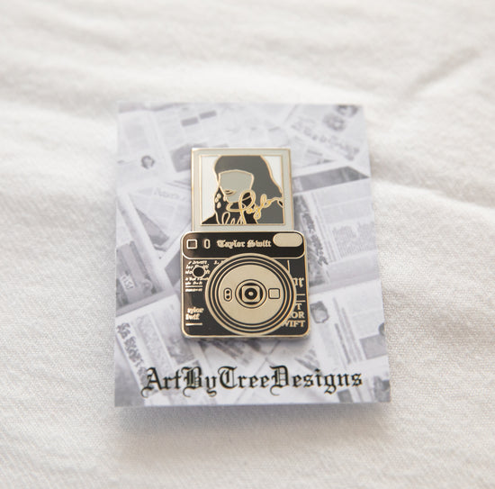 Big Reputation Camera Enamel Pin