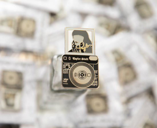 Big Reputation Camera Enamel Pin