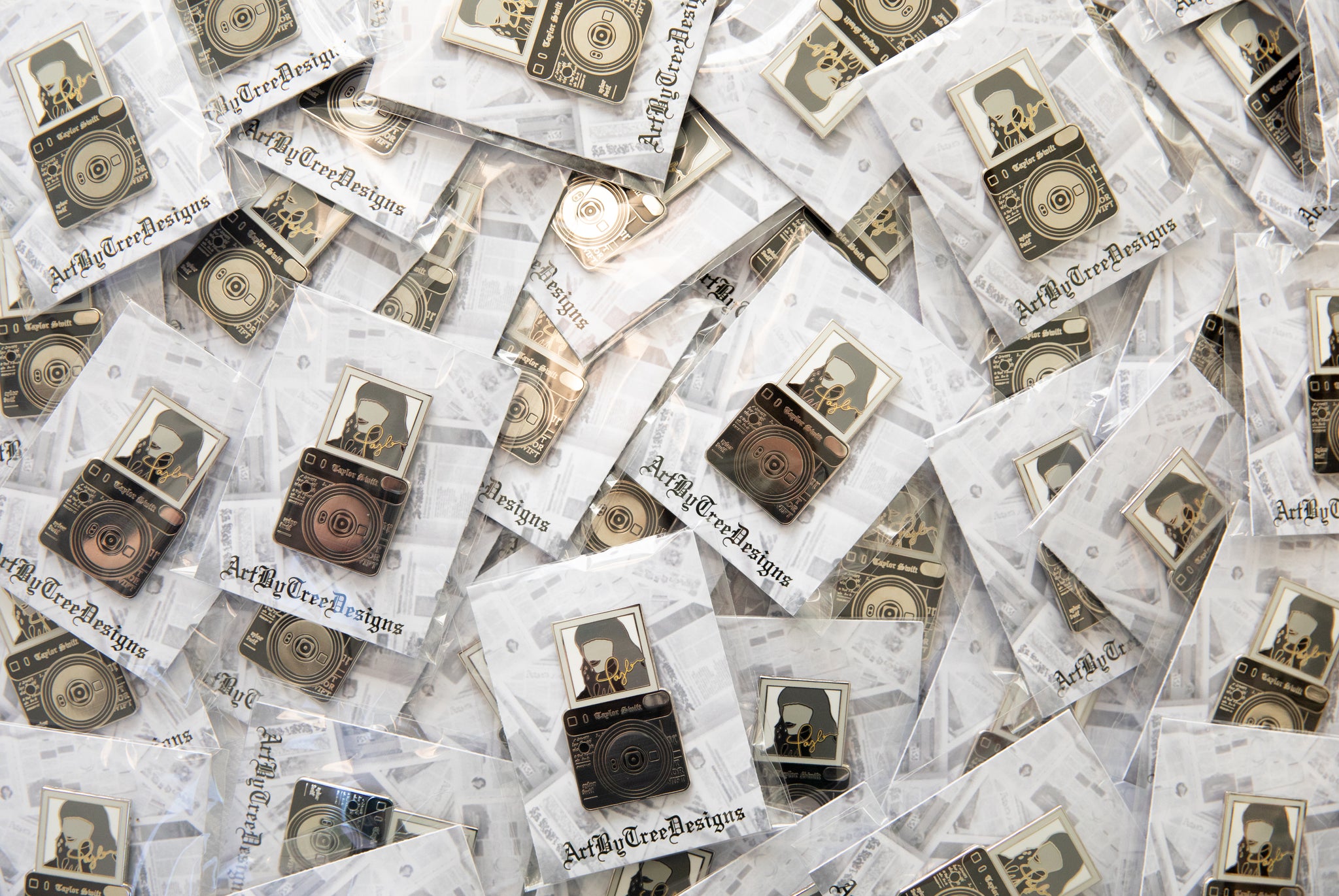 Big Reputation Camera Enamel Pin