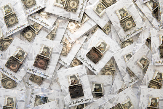 Big Reputation Camera Enamel Pin