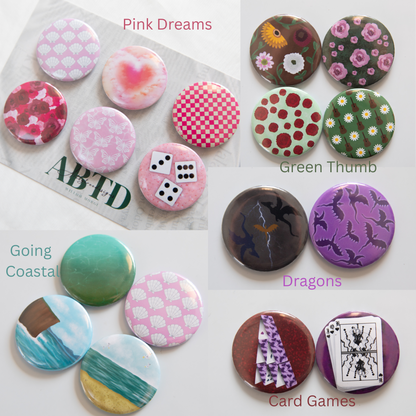Build Your Own Button Magnet Set