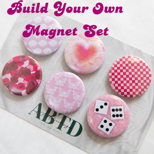 Build Your Own Button Magnet Set