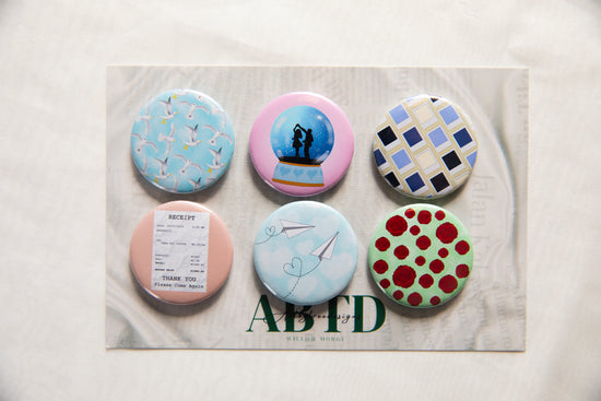 1989 Button Magnet Set