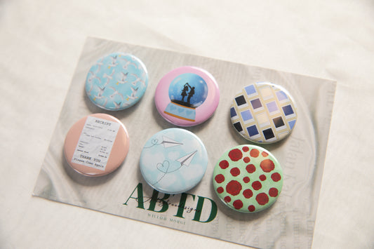 1989 Button Magnet Set