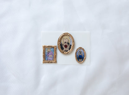 1989 Framed Wax Seal Stickers & Magnets