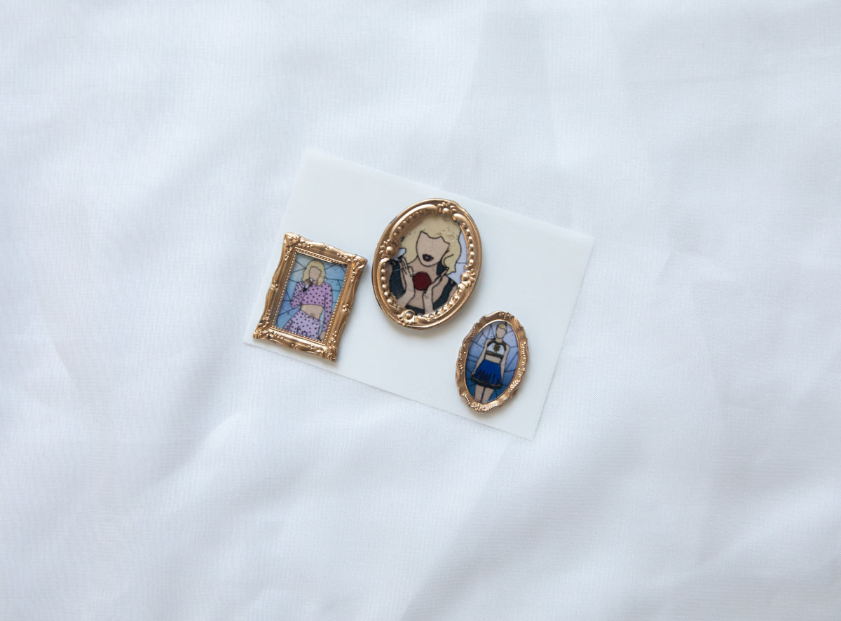 1989 Framed Wax Seal Stickers & Magnets