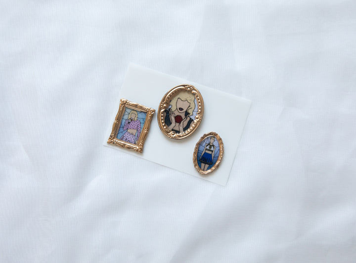 1989 Framed Wax Seal Stickers & Magnets
