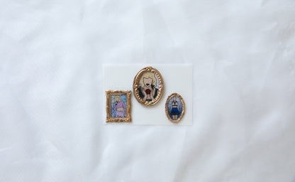 1989 Framed Wax Seal Stickers & Magnets