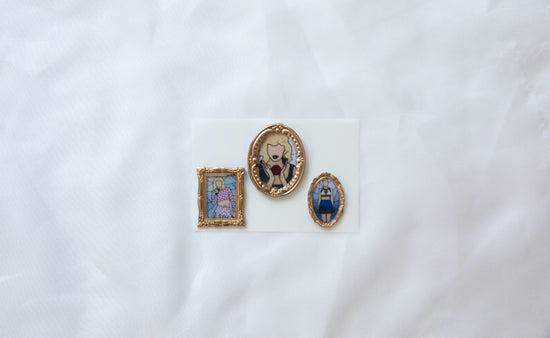 1989 Framed Wax Seal Stickers & Magnets