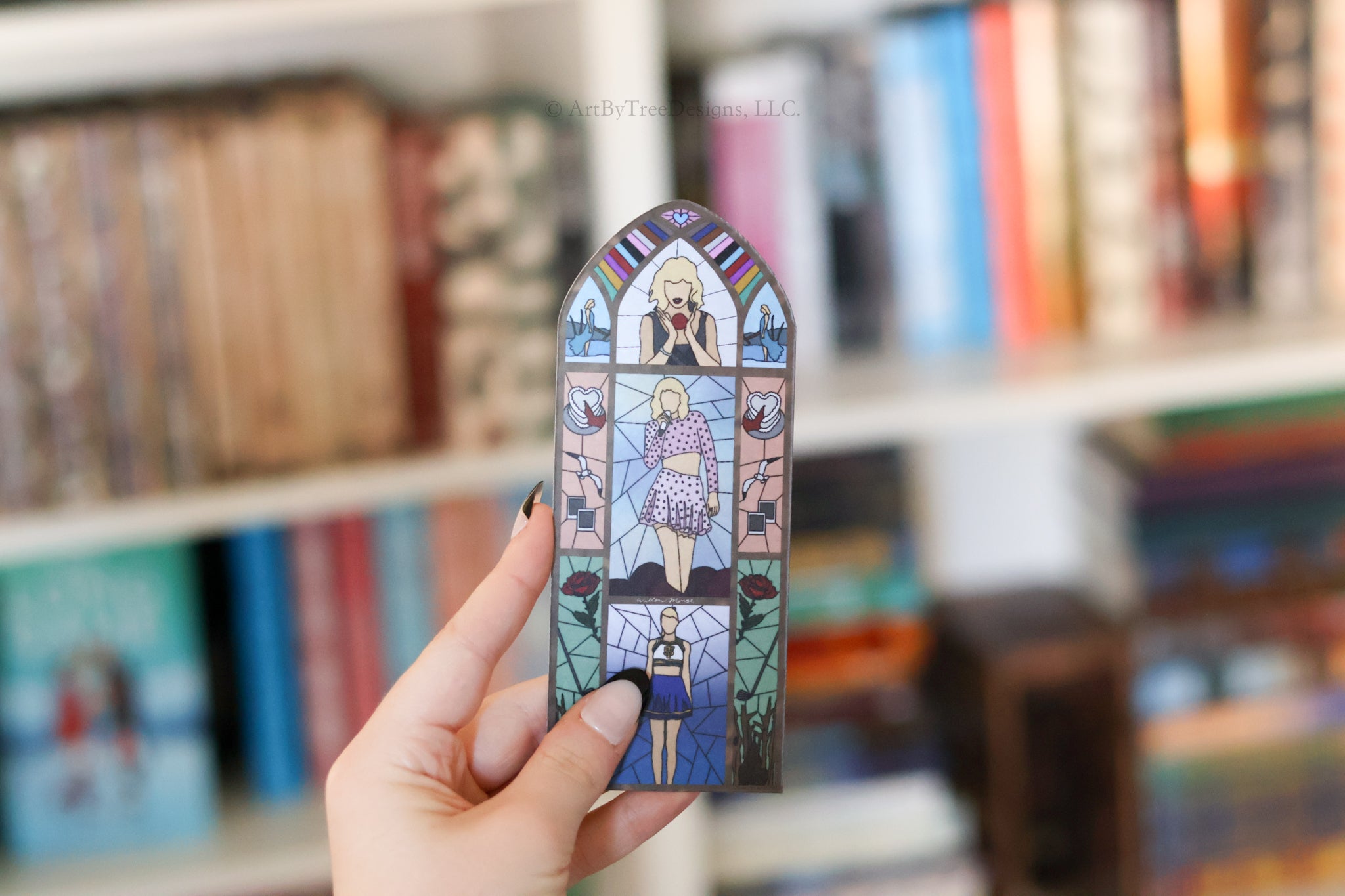 1989 Stained Glass Bookmark