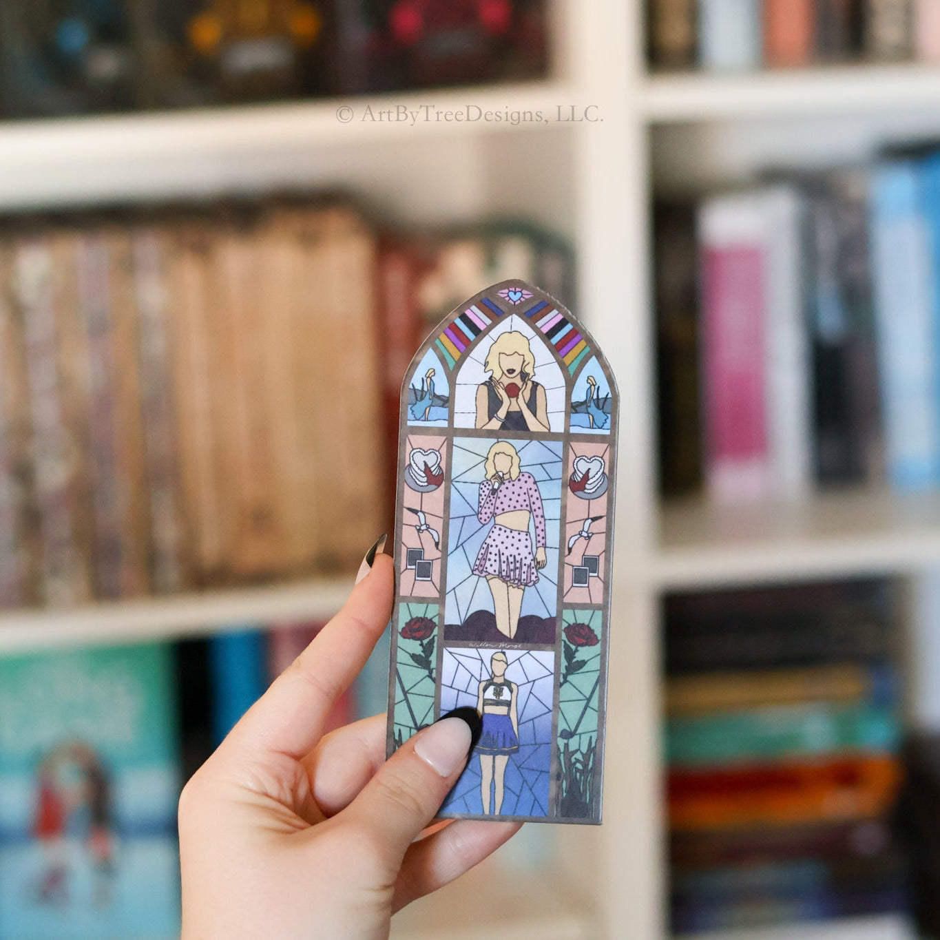 1989 Stained Glass Bookmark