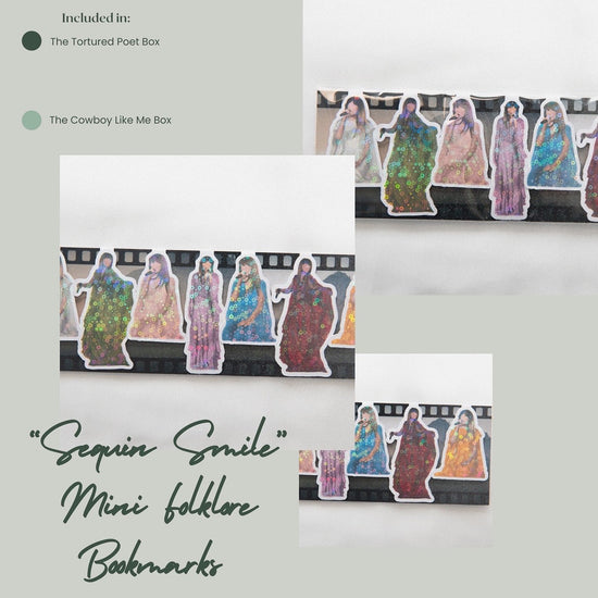 Showgirl Stained Glass Bookmark Vault- Sequins Are Forever Finish
