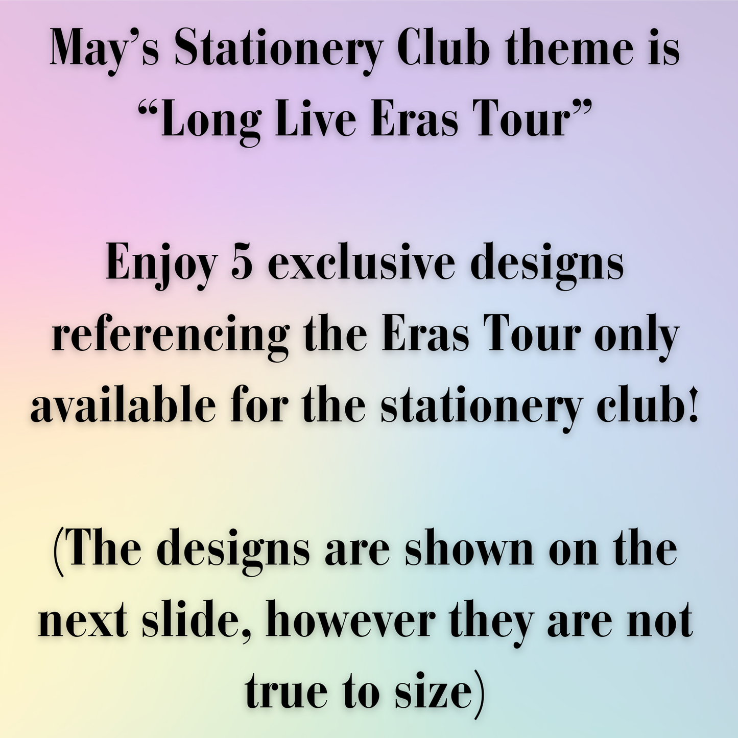 May Stationery Club (Bookmarks, Stickers, and Magnets)