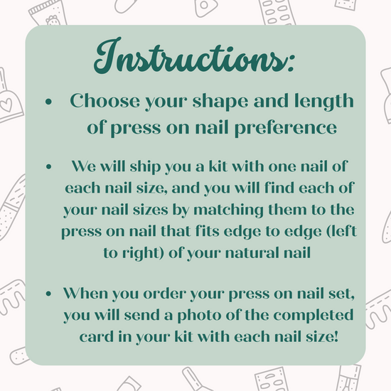 Sizing Kit For Press On Nails