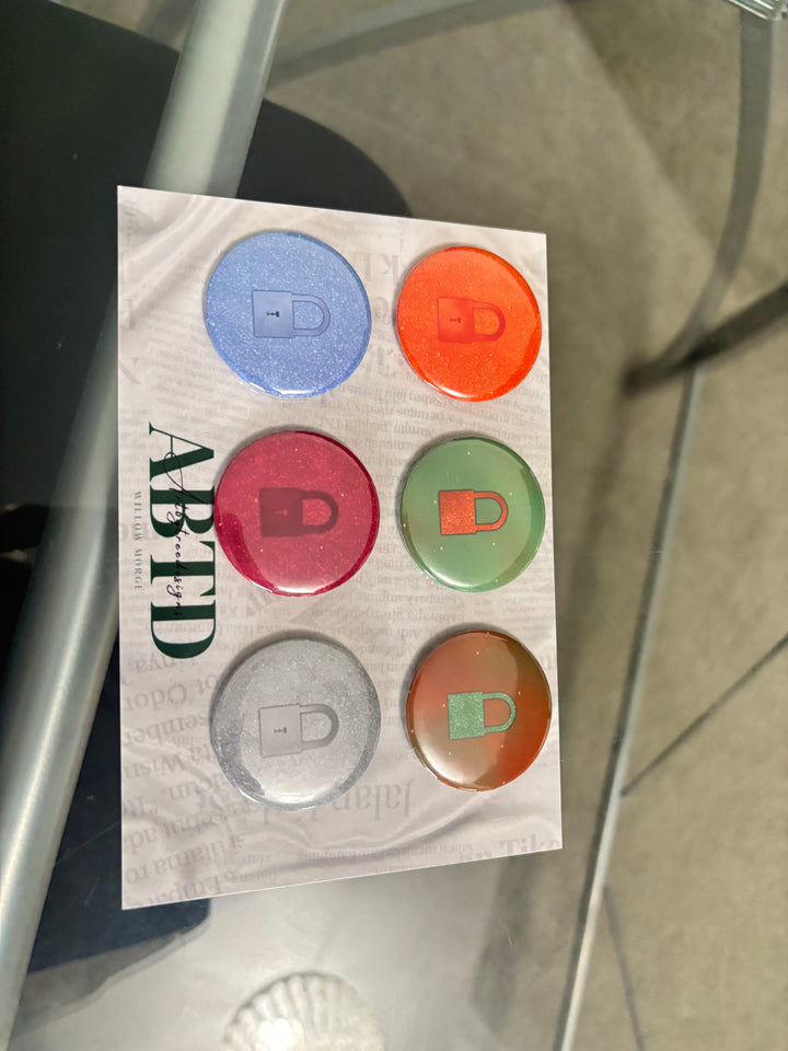TLOAS Lock Button Magnet Set