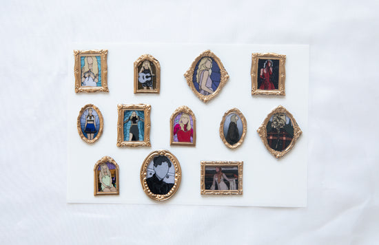 Eras Assorted Framed Wax Seal STICKERS