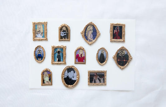 Eras Assorted Framed Wax Seal MAGNETS