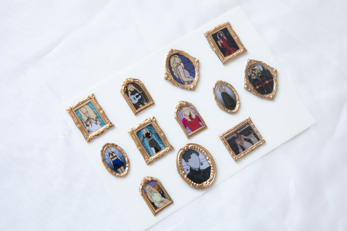 Eras Assorted Framed Wax Seal MAGNETS