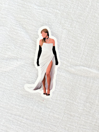 The Manuscript Dress Sticker